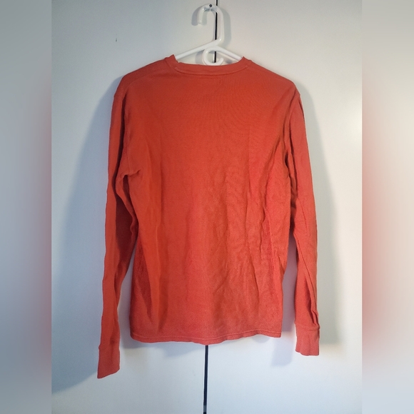 Polo Ralph Lauren Orange Long Sleeve Shirt Unisex - Picture 2 of 3